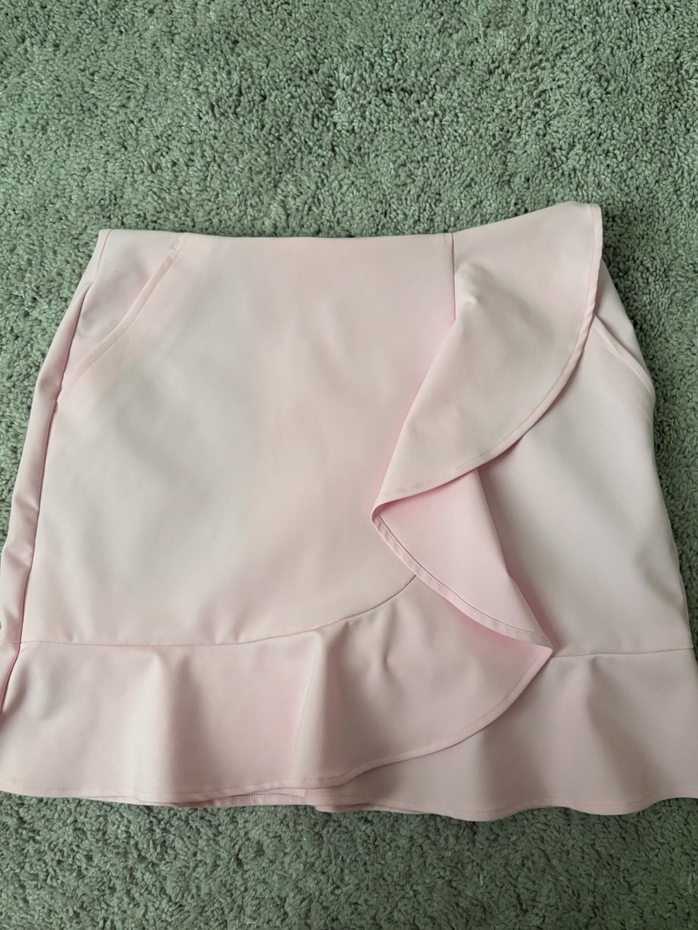 Ralph Lauren polo golf Light Pink Ruffle Hem Women's Skirt